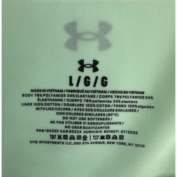 Under Armour Essential 4-Way Stretch No Show 3-Pack Hipster Panty Blue Size L NW - Picture 14 of 16